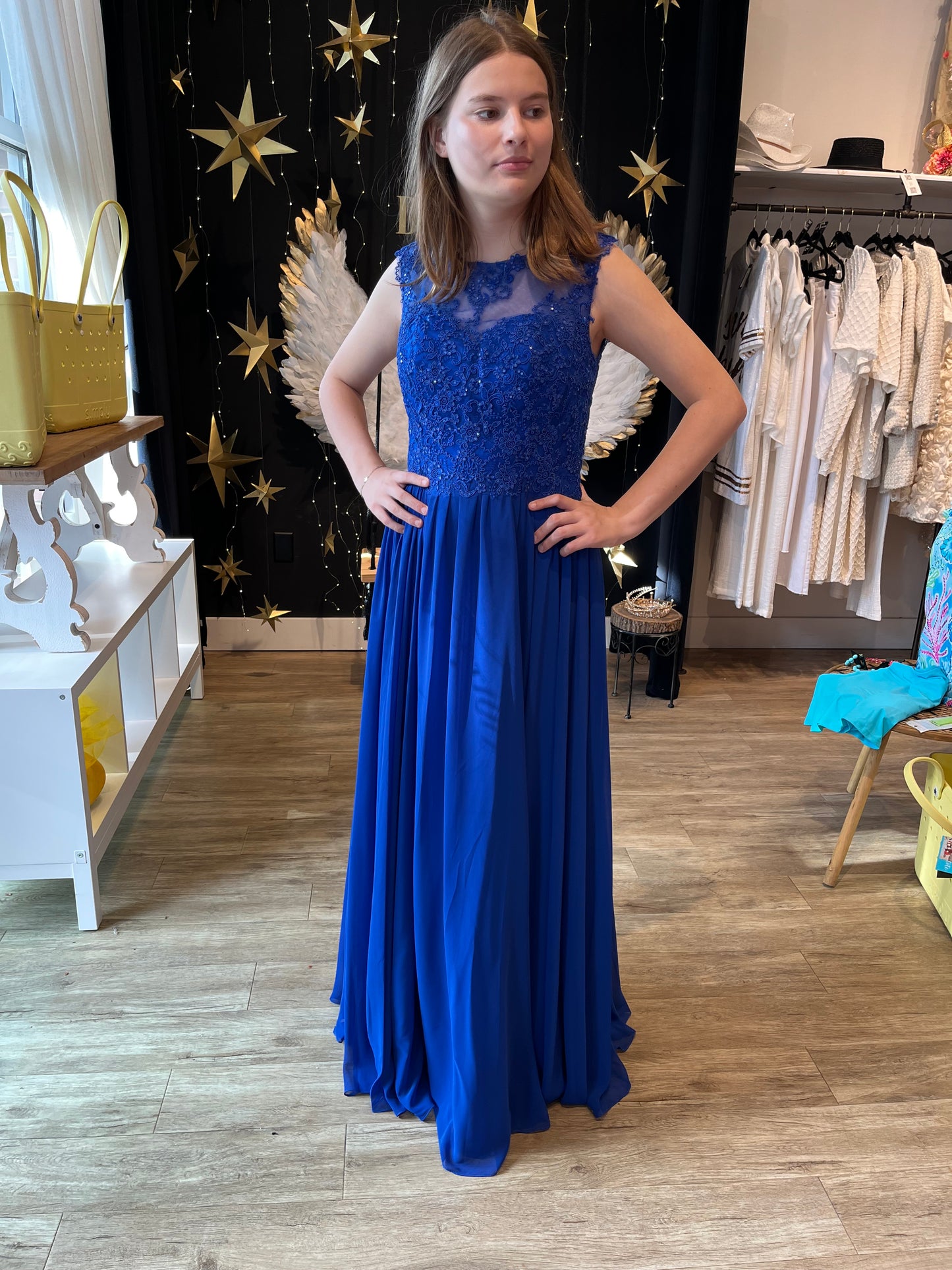 Lauren Formal Dress- Royal Blue