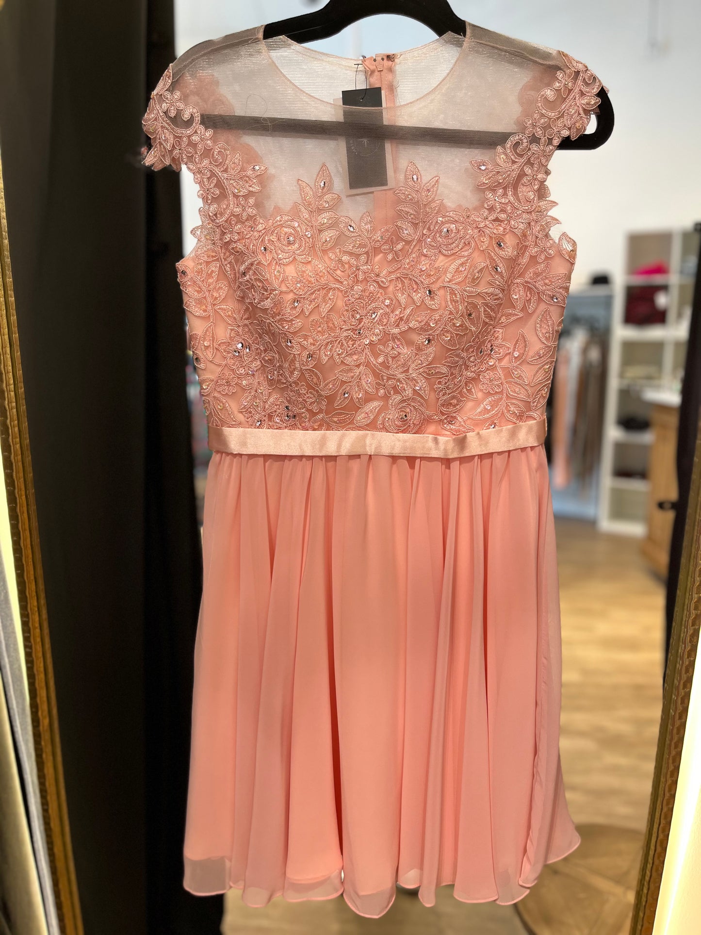 Avery Formal Dress- Pink