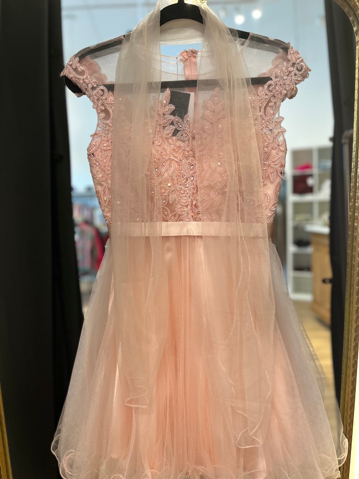 Dallas Formal Dress- Pink