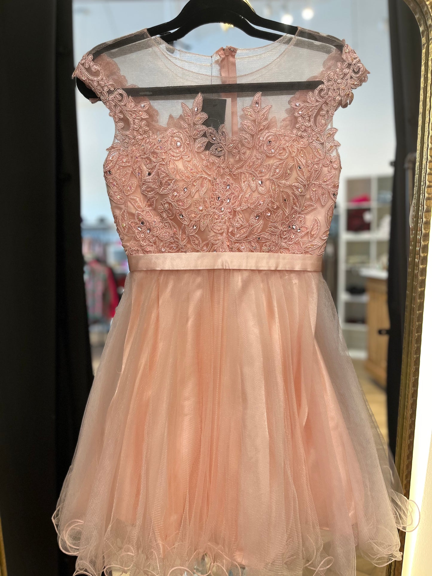 Dallas Formal Dress- Pink