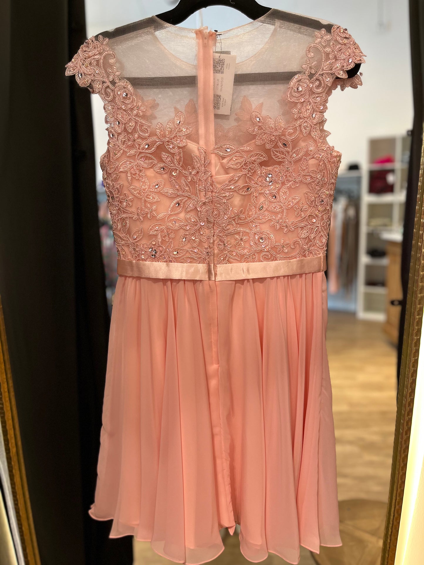 Avery Formal Dress- Pink