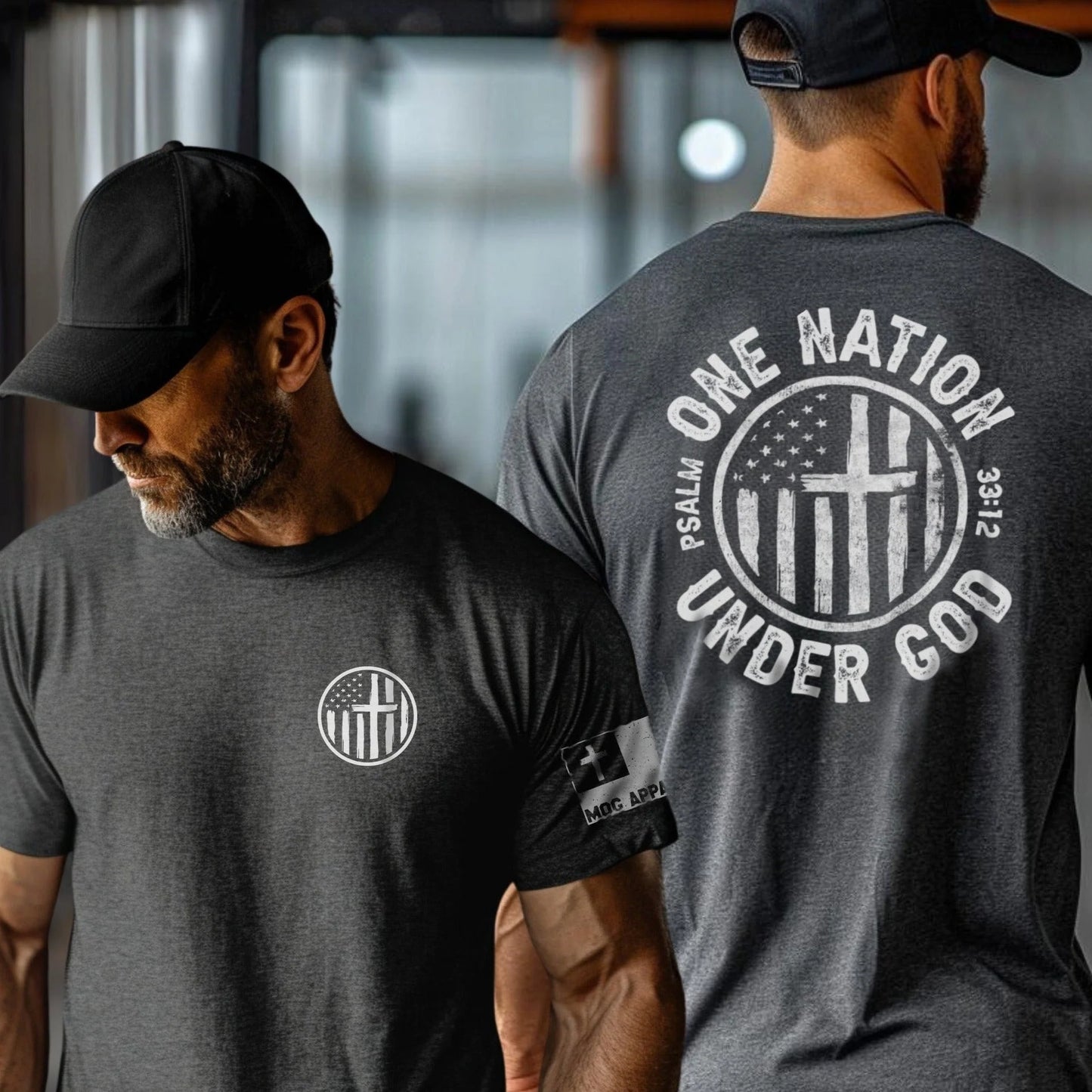 Inspirational Tee- One Nation Under God