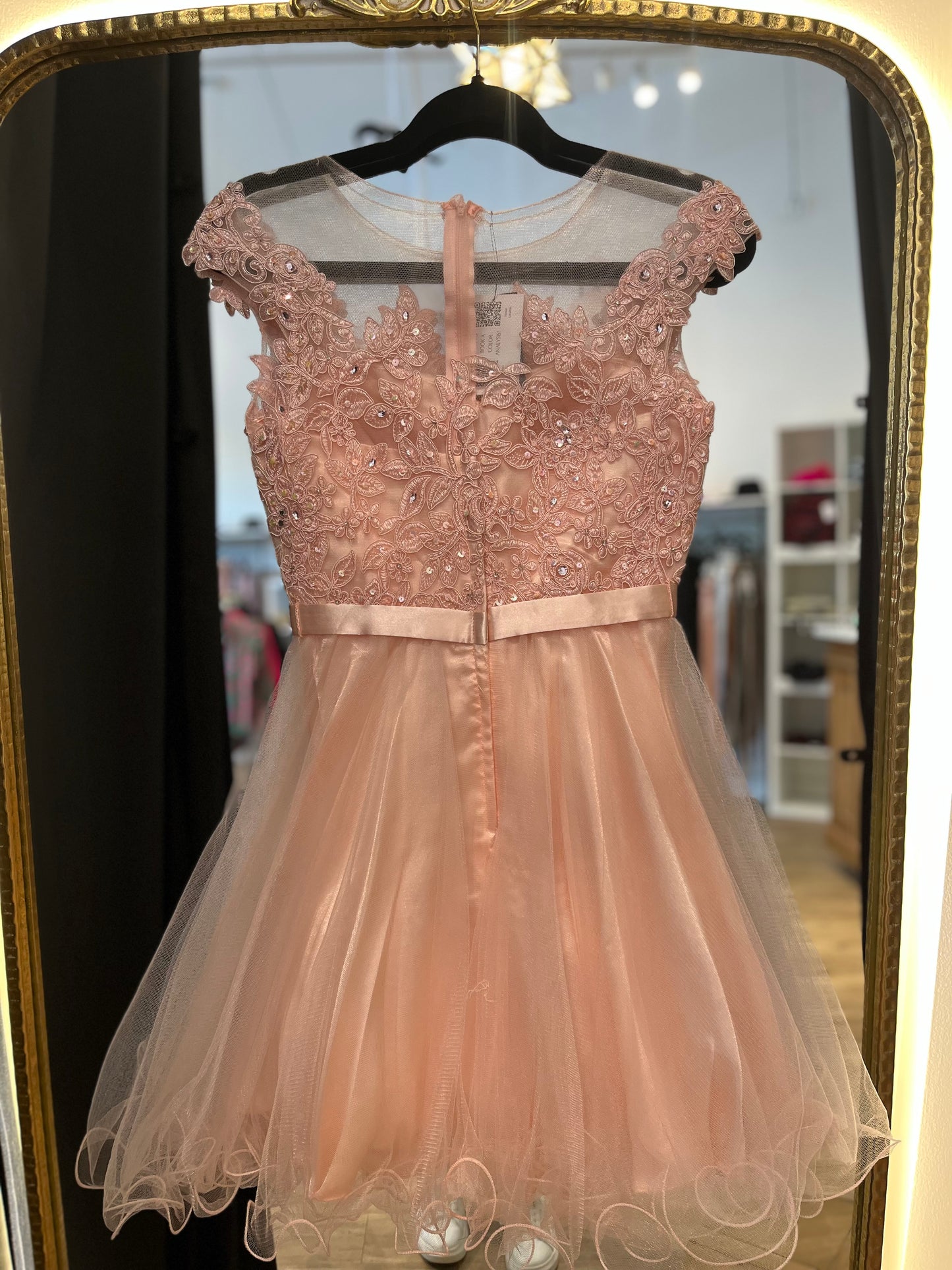 Dallas Formal Dress- Pink