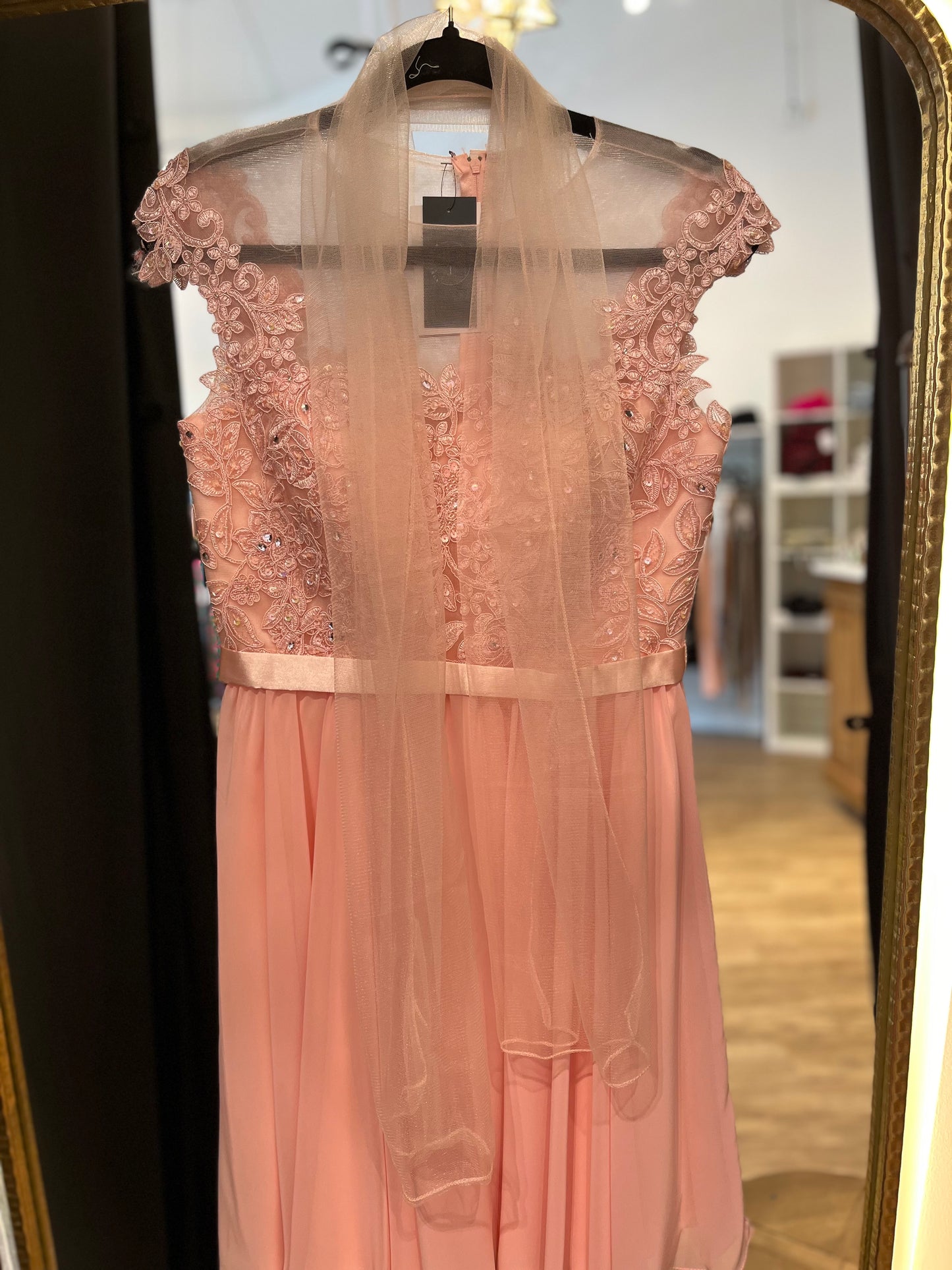 Avery Formal Dress- Pink