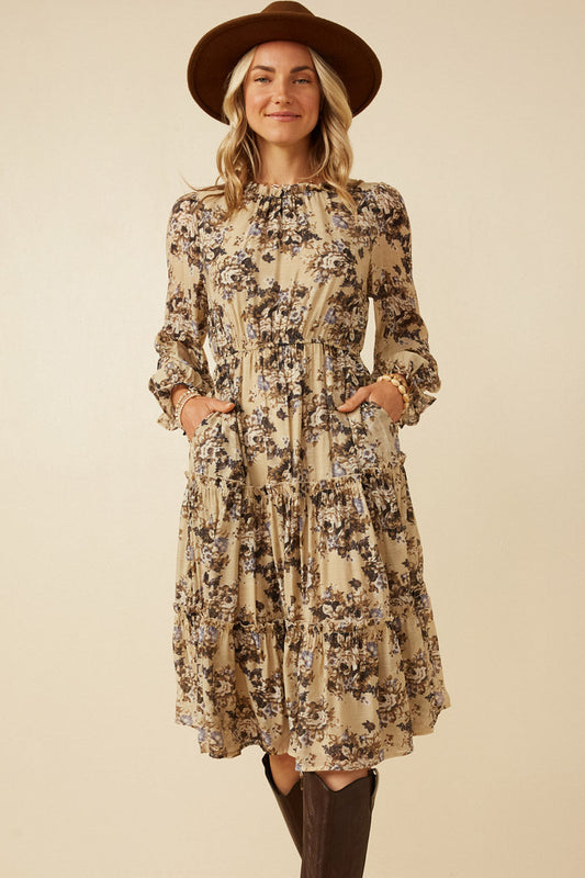 Ellie Dress - Taupe