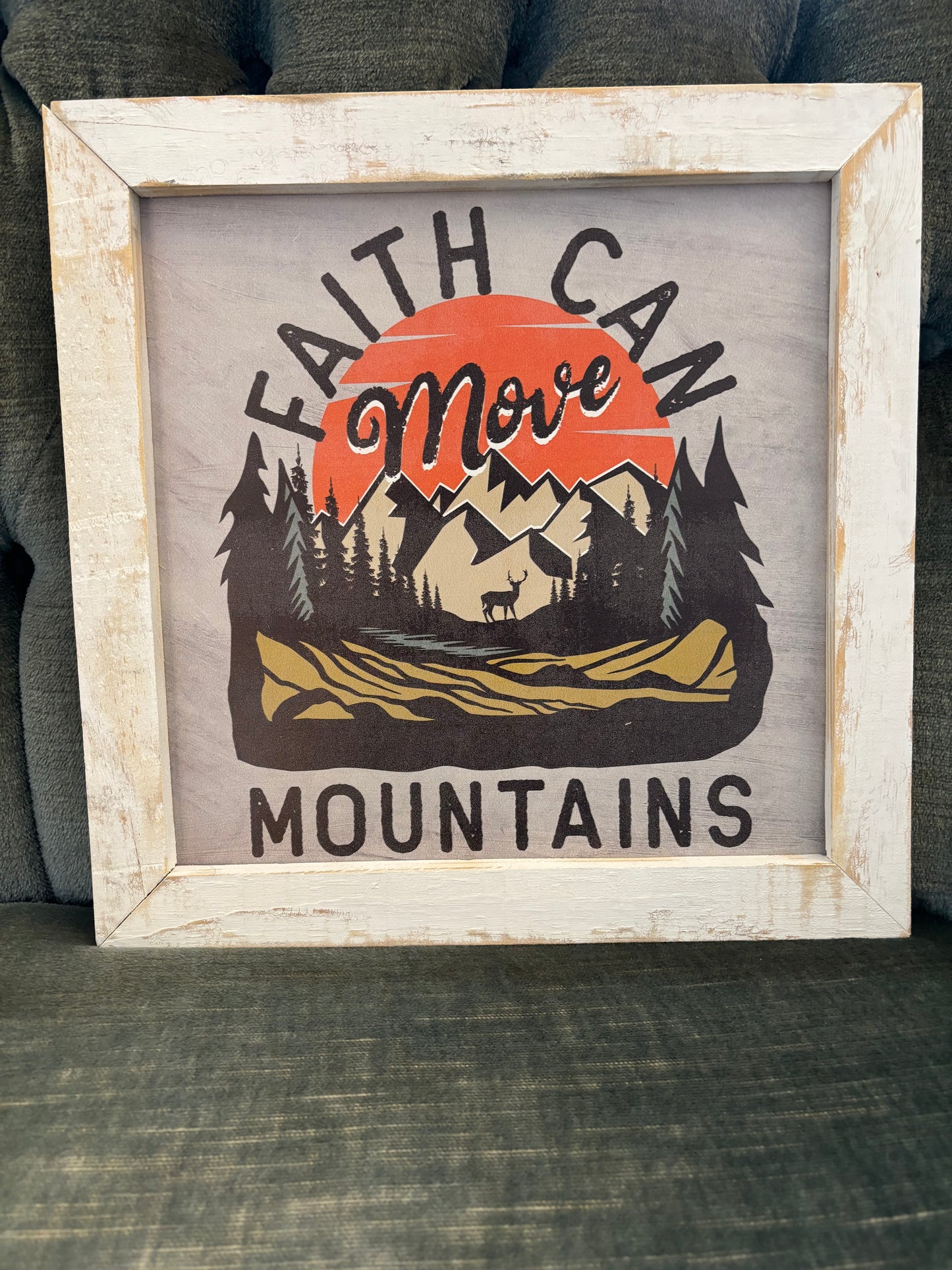 12” x 12” Wood Frame Art