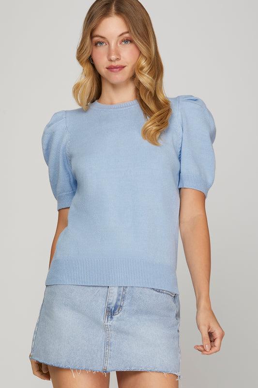 Lillian Sweater Light Blue