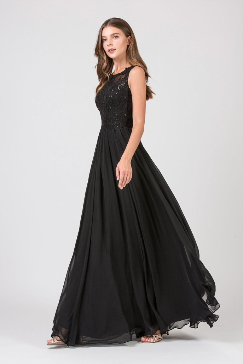 Lauren Formal Dress- Black